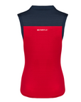 Fair Play Sleeveless Competition Top JUDY, Red-Navy