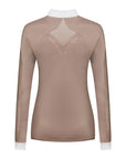 Fair Play Competition Shirt Long Sleeve CATHRINE ROSEGOLD Beige/White