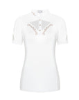 Fair Play Competition Shirt Short Sleeve CATHRINE ROSEGOLD White