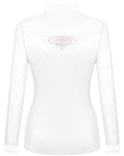 Fair Play Competition Shirt CECILE Long Sleeve ROSEGOLD, White
