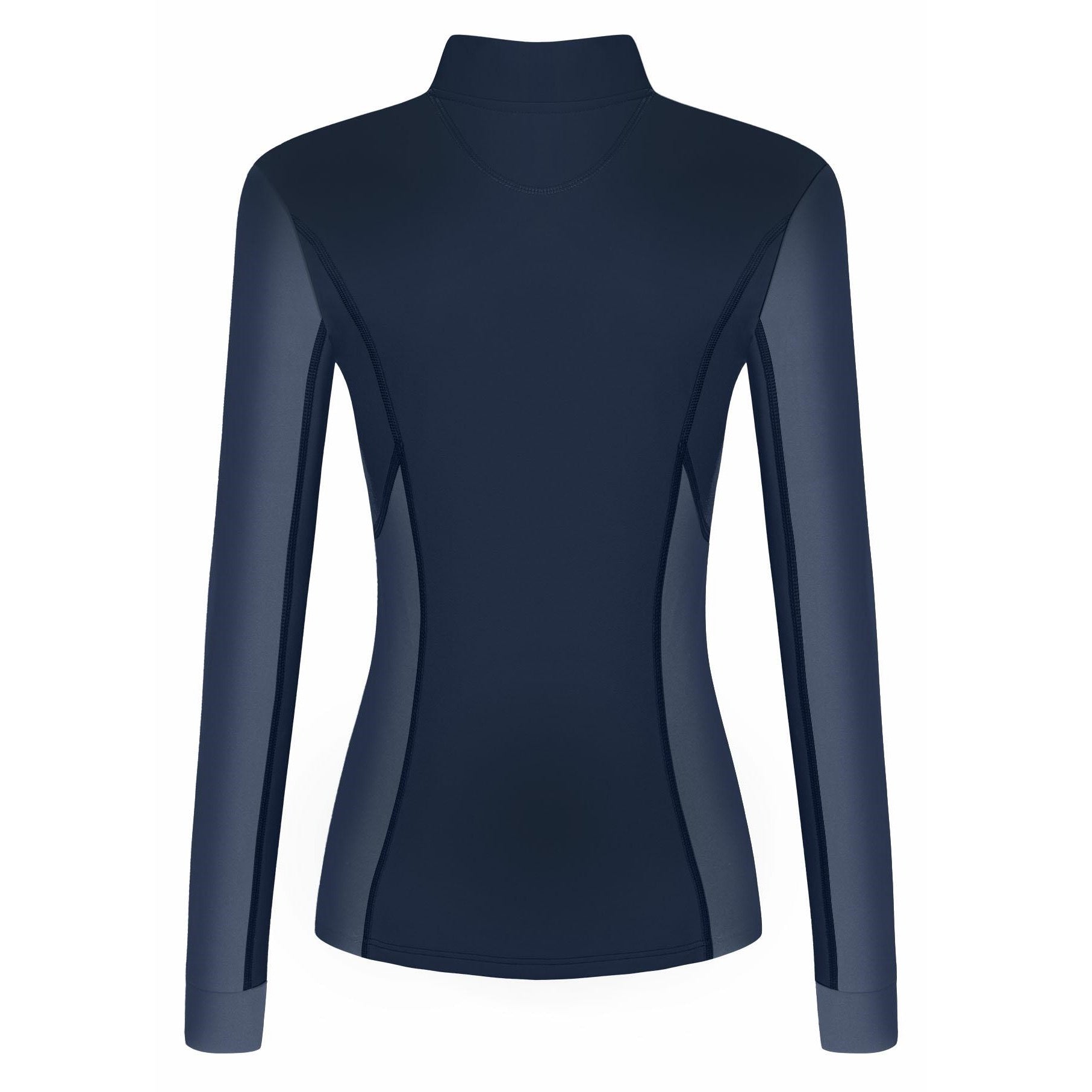 Fair Play Half Turtleneck KAMILA Navy-Steel Blue