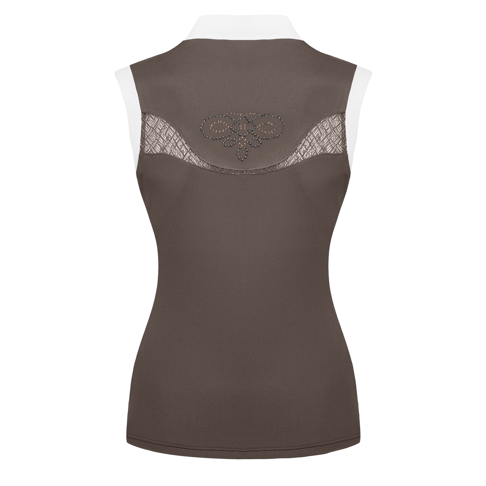 Fair Play Cecile Sleeveless Competition Shirt Rosegold, Taupe-Gray