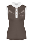 Fair Play Cecile Sleeveless Competition Shirt Rosegold, Taupe-Gray