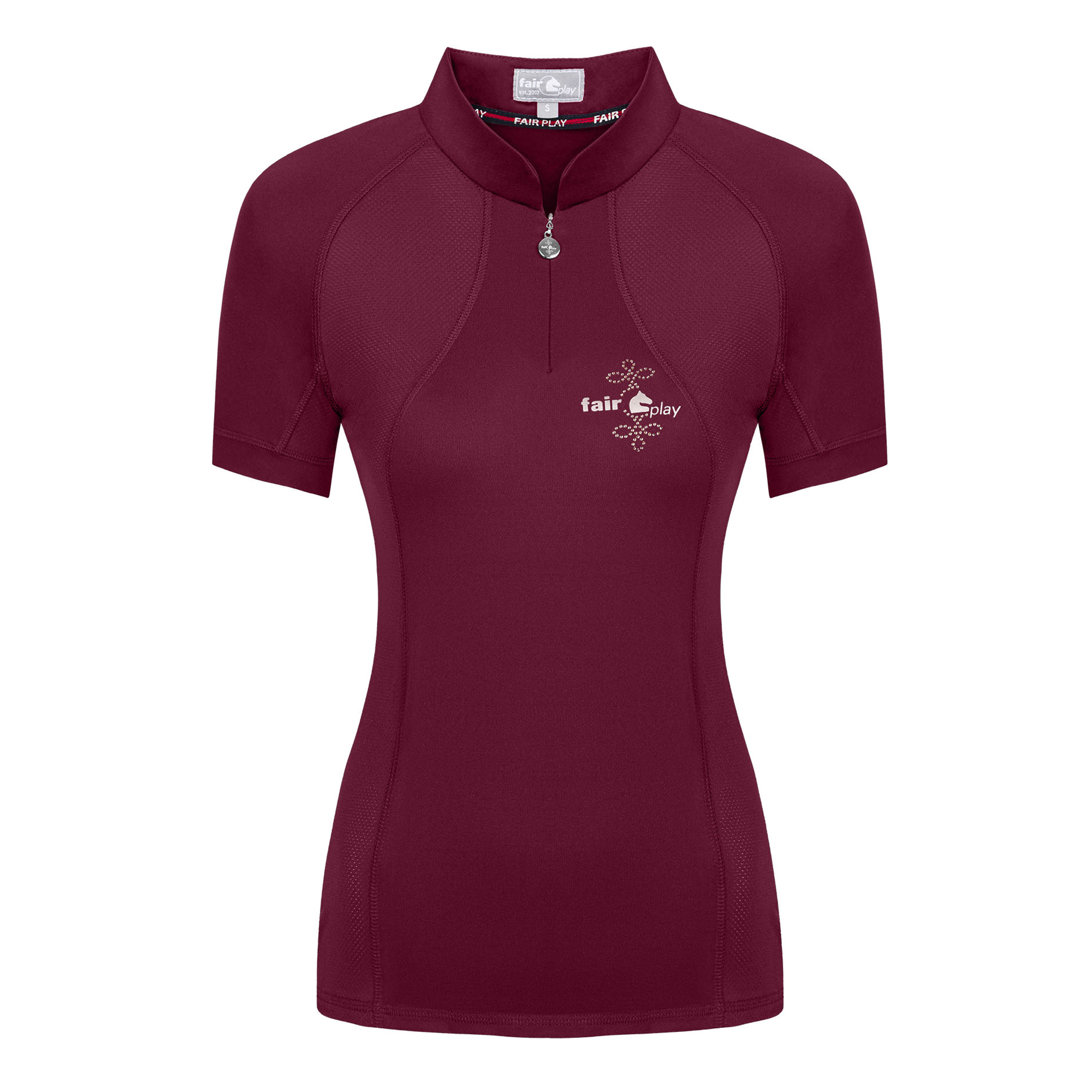 Fair Play Paula T-Shirt, Burgundy