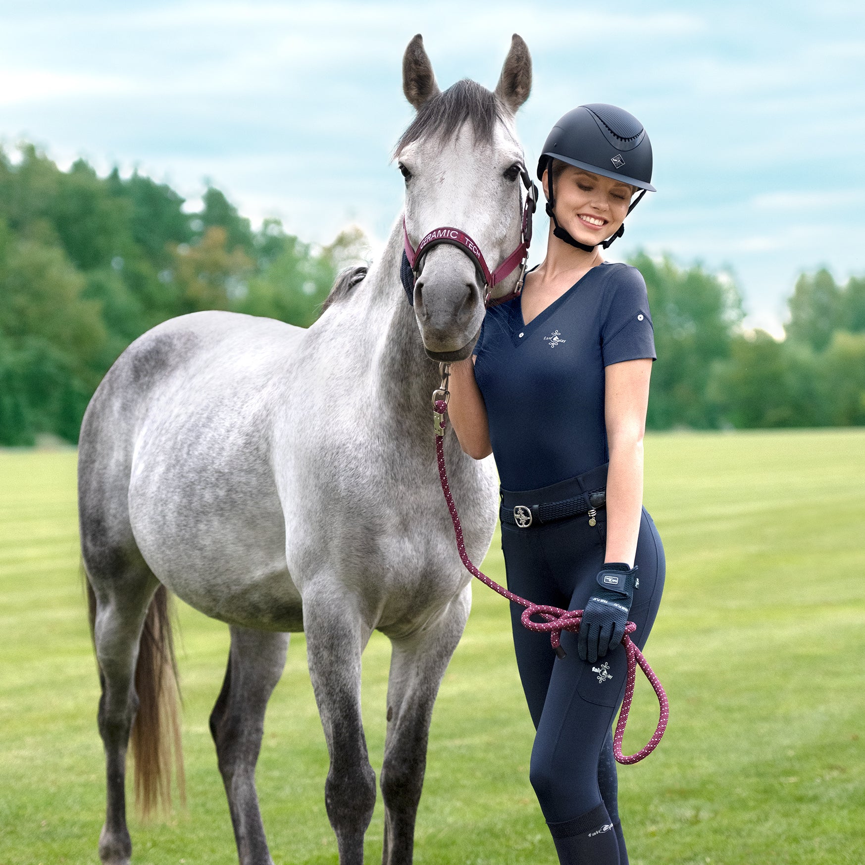 Fair Play ALBA Ladies T-Shirt, Navy