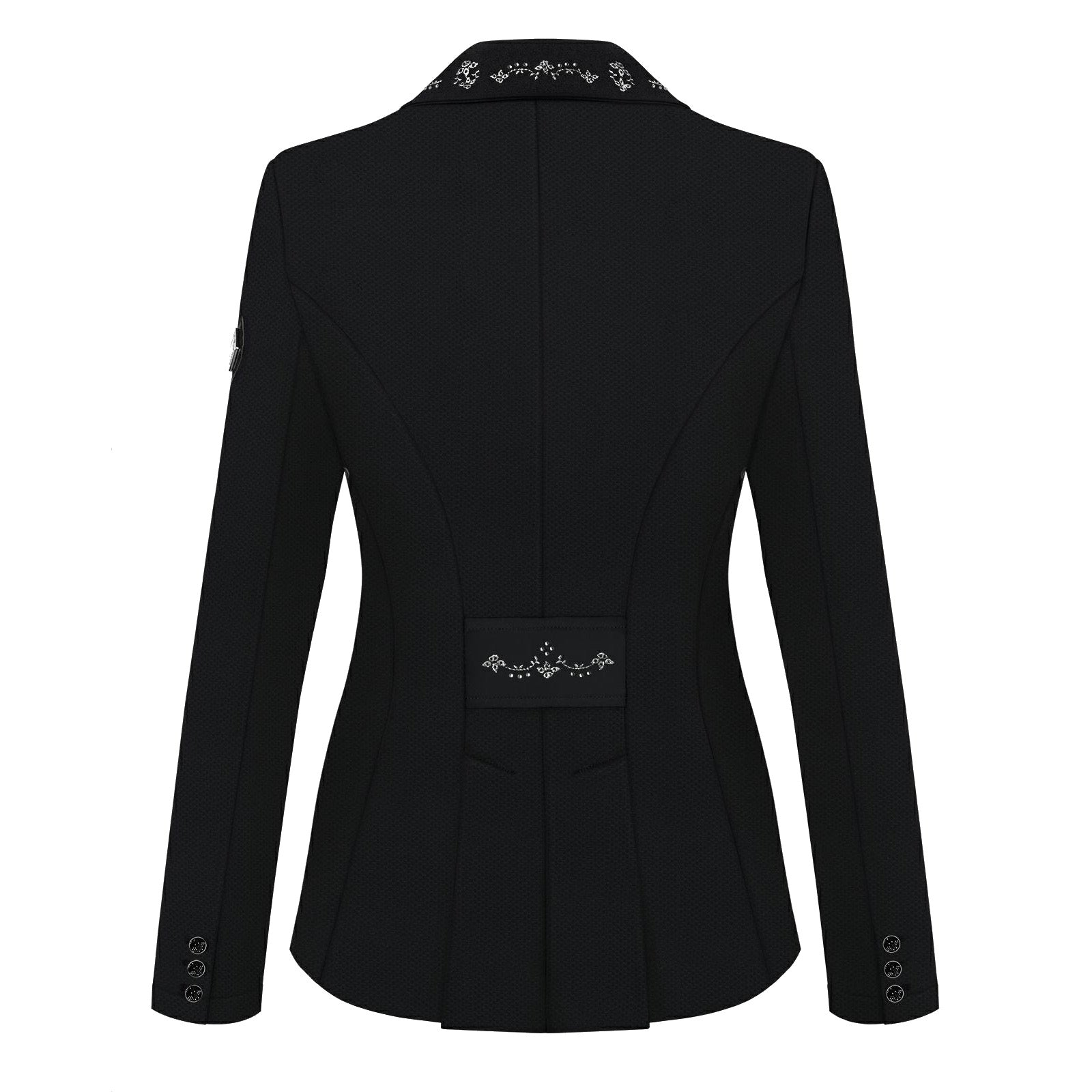 Fair Play ALISSA FLEUR Summer Dressage Short Tailcoat, Black