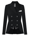 Fair Play ALISSA FLEUR Summer Dressage Short Tailcoat, Black