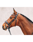 Schockemohle Stanford Anatomical Bridle, Espresso/Silver