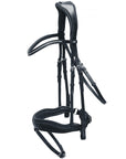 Schockemohle Stanford Anatomical Bridle, Black/Silver
