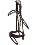 Schockemohle Concord Anatomical Bridle, Espresso/Silver