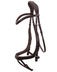 Schockemohle Equitus Alpha Anatomical Special Bridle, Espresso/Silver
