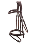 Schockemohle Tokyo Select Anatomical Bridle, Espresso/Silver