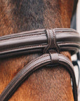Schockemohle Tokyo Select Anatomical Bridle, Espresso/Silver
