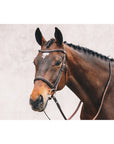 Schockemohle Tokyo Select Anatomical Bridle, Espresso/Silver