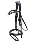 Schockemohle Rome Select Anatomical Bridle, Black/Crystal