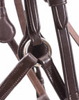 Schockemohle Rio Select Anatomical Bridle, Espresso/Silver