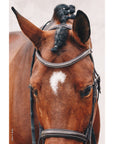 Schockemohle Montreal Select Anatomical Bridle, Espresso/Cream/Silver