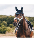 Schockemohle Equitus Zeta Anatomical Special Bridle, Black/Silver