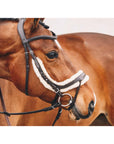 Schockemohle Equitus Zeta Anatomical Special Bridle, Black/Silver