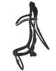 Schockemohle Equitus Omega Anatomist Bridle, Black/Silver