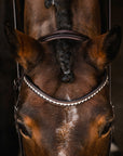 Schockemohle Brantford Anatomical Bridle, Black/Silver
