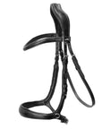Schockemohle Equitus Theta Anatomical Special Bitless Bridle, Black/Silver