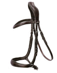 Schockemohle Equitus Theta Bitless Bridle, Espresso/Silver