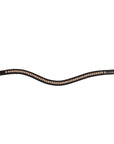Schockemohle Browband Diamond Select Limited Headband, Black/Peach