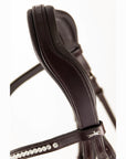 Schockemohle Equitus Gamma Anatomical Double Bridle, Espresso/Silver