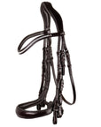 Schockemohle Equitus Gamma Anatomical Double Bridle, Espresso/Silver