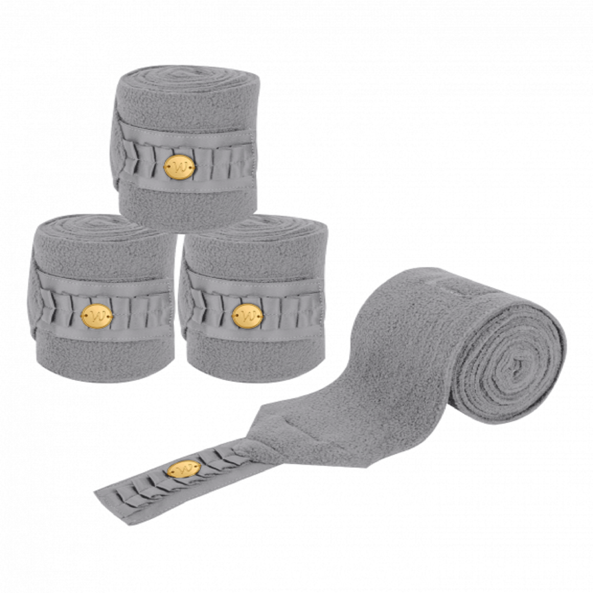 Waldhausen Fleece Bandages Florence, Stone Grey