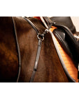 Schockemohle Pro Jump Plus Breastplate, Antique Brown/Gold