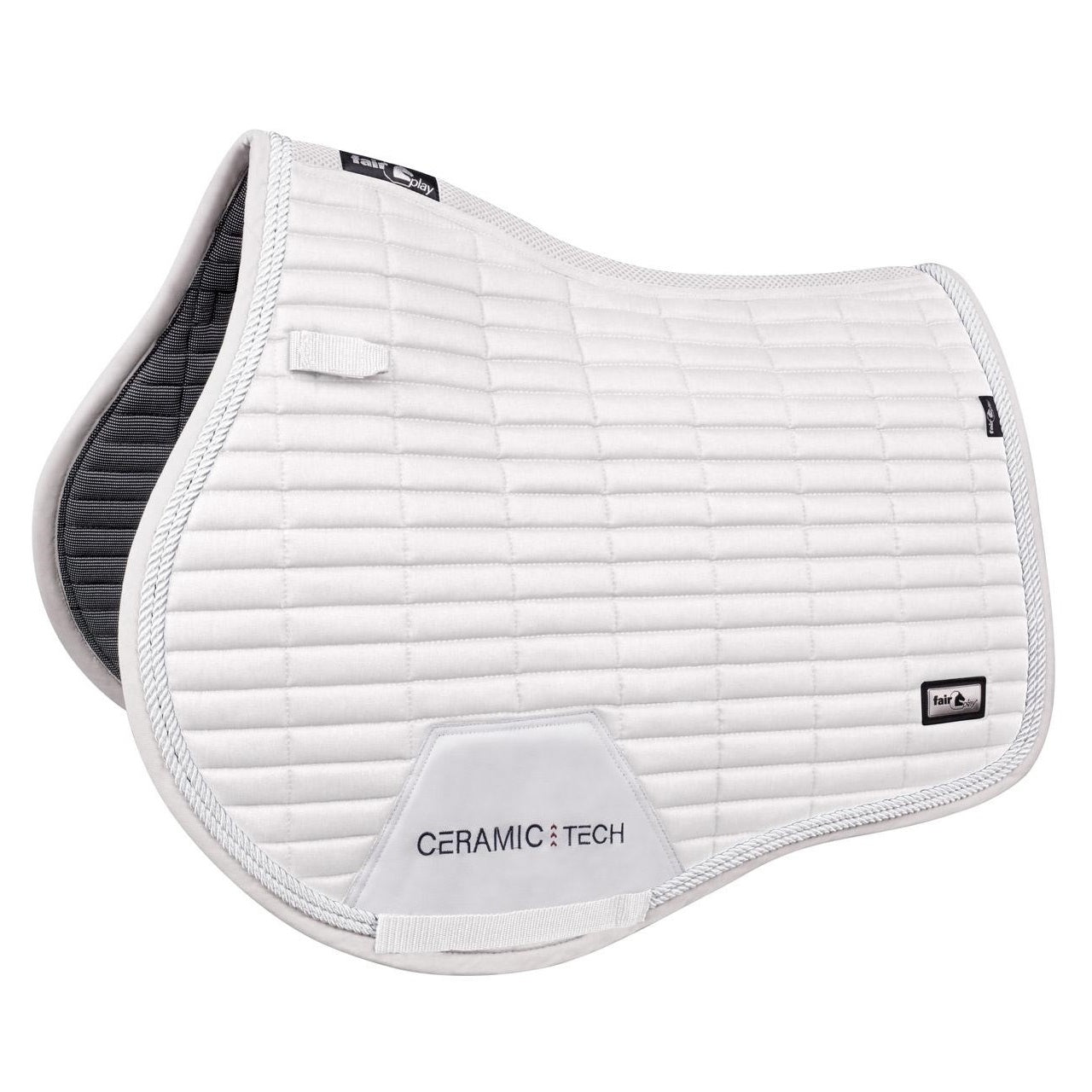 Fair Play Jump Saddle Pad QUARTZ CERAMIC White FULL