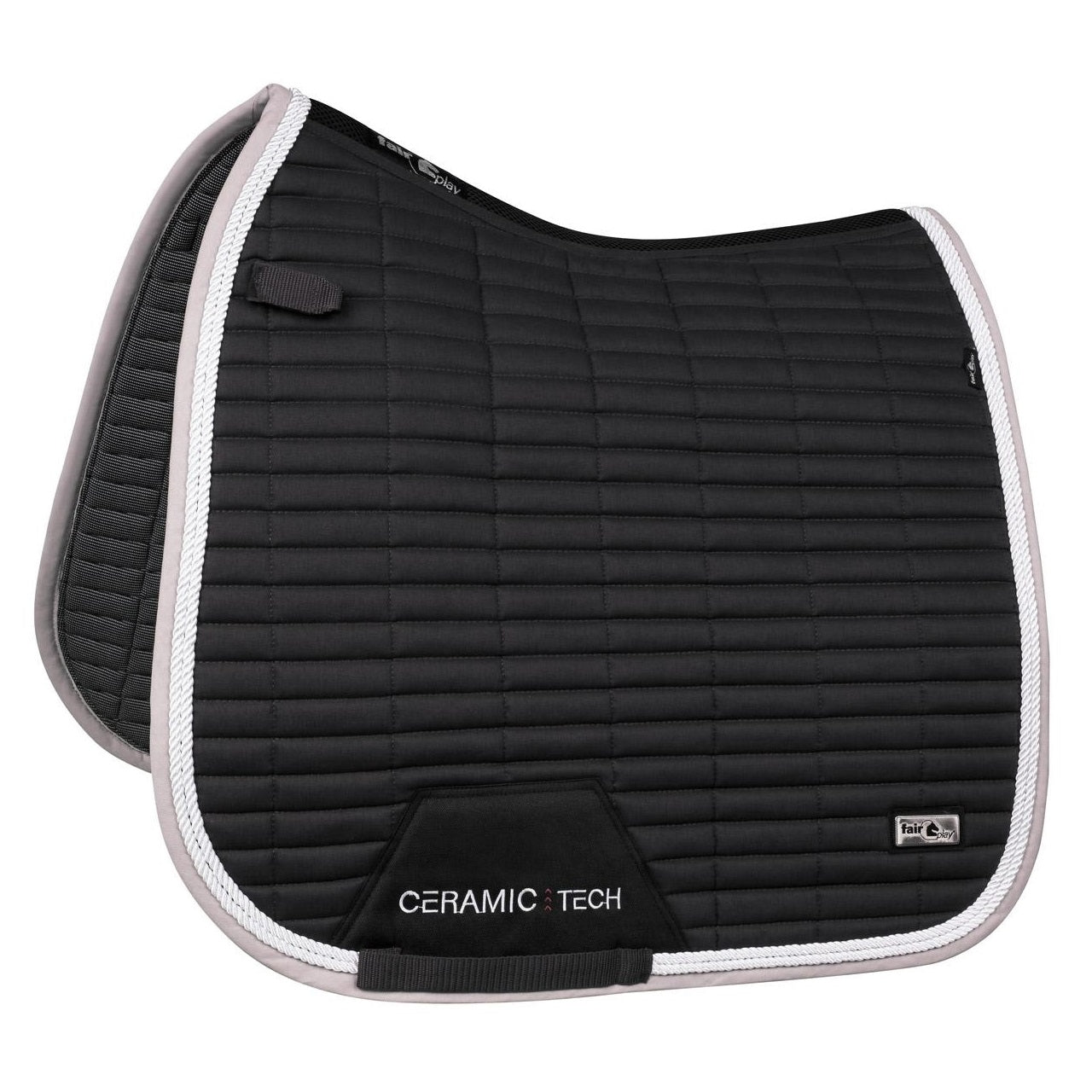 Fair Play Dressage Saddle Pad QUARTZ CERAMIC Black FULL