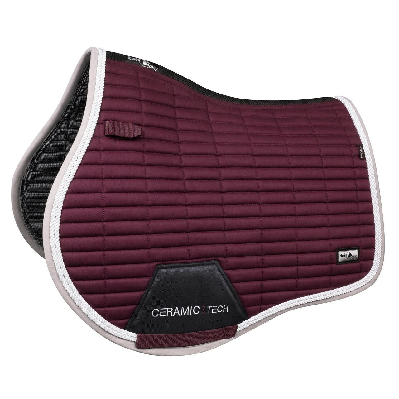 Fair Play Jump Saddle Pad QUARTZ CERAMIC Plum FULL