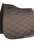 Fair Play Dressage Saddle Pad AZURYT CERAMIC Taupe Grey ROSEGOLD FULL