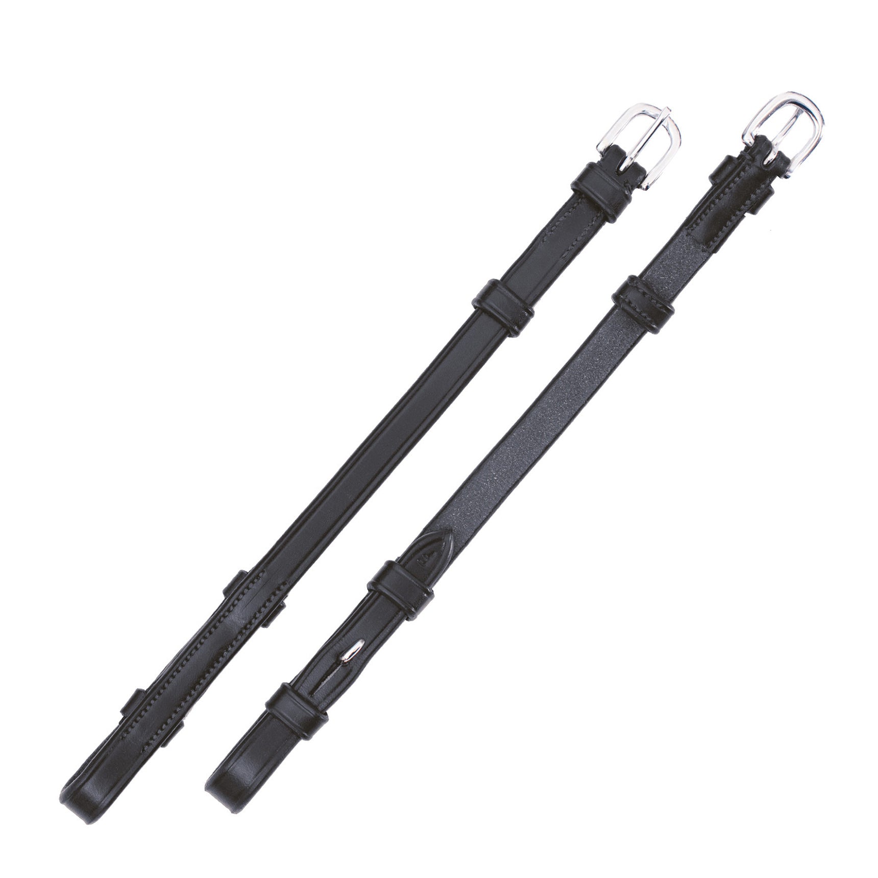 Schockemohle Cheek Pieces Select, Black/Silver