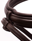 Schockemohle Noseband Tokyo Select, Espresso/Silver