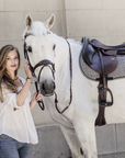 Kentucky Horsewear Saddle Pad Pied-de-Poule Jumping, Brown