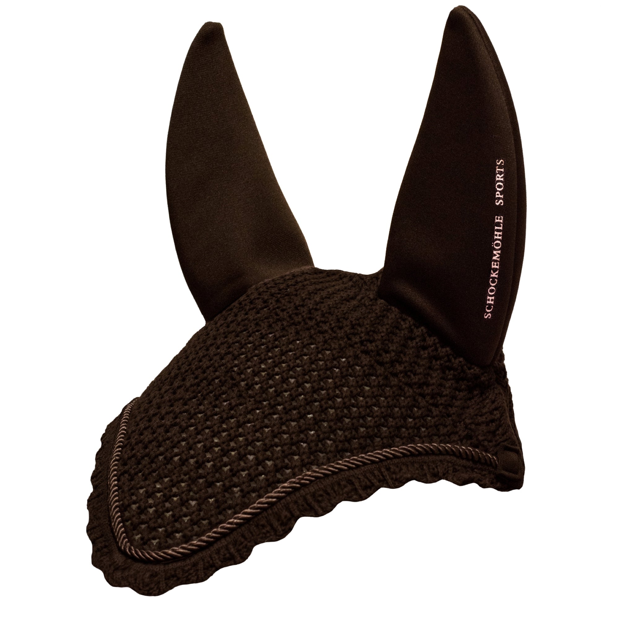 Schockemohle Air Silent Fly Veil, Chocolate