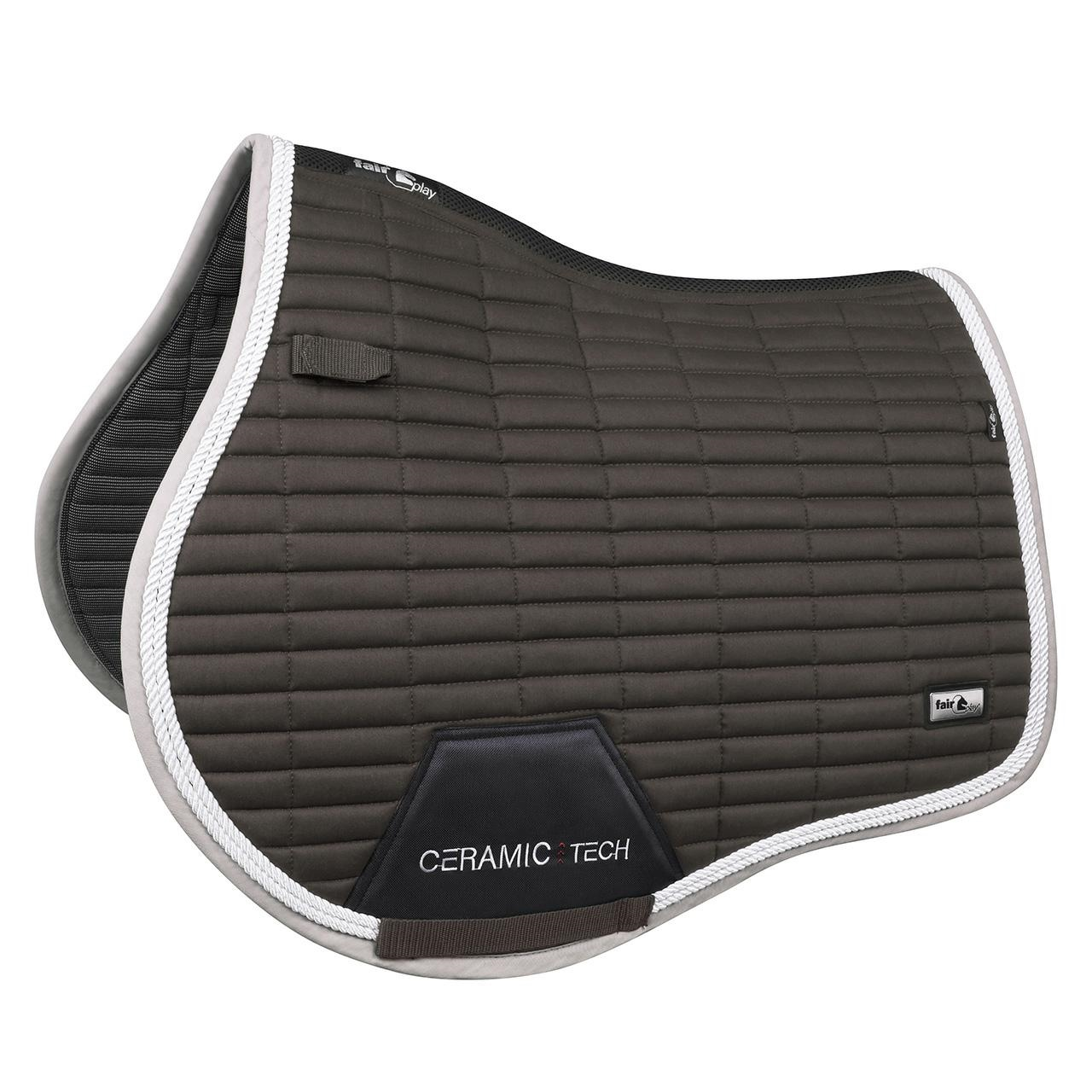 Fair Play Jump Saddle Pad QUARTZ CERAMIC, Taupe Grey