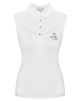 Fair Play CECILE Sleeveless Competition Shirt Rosegold, White