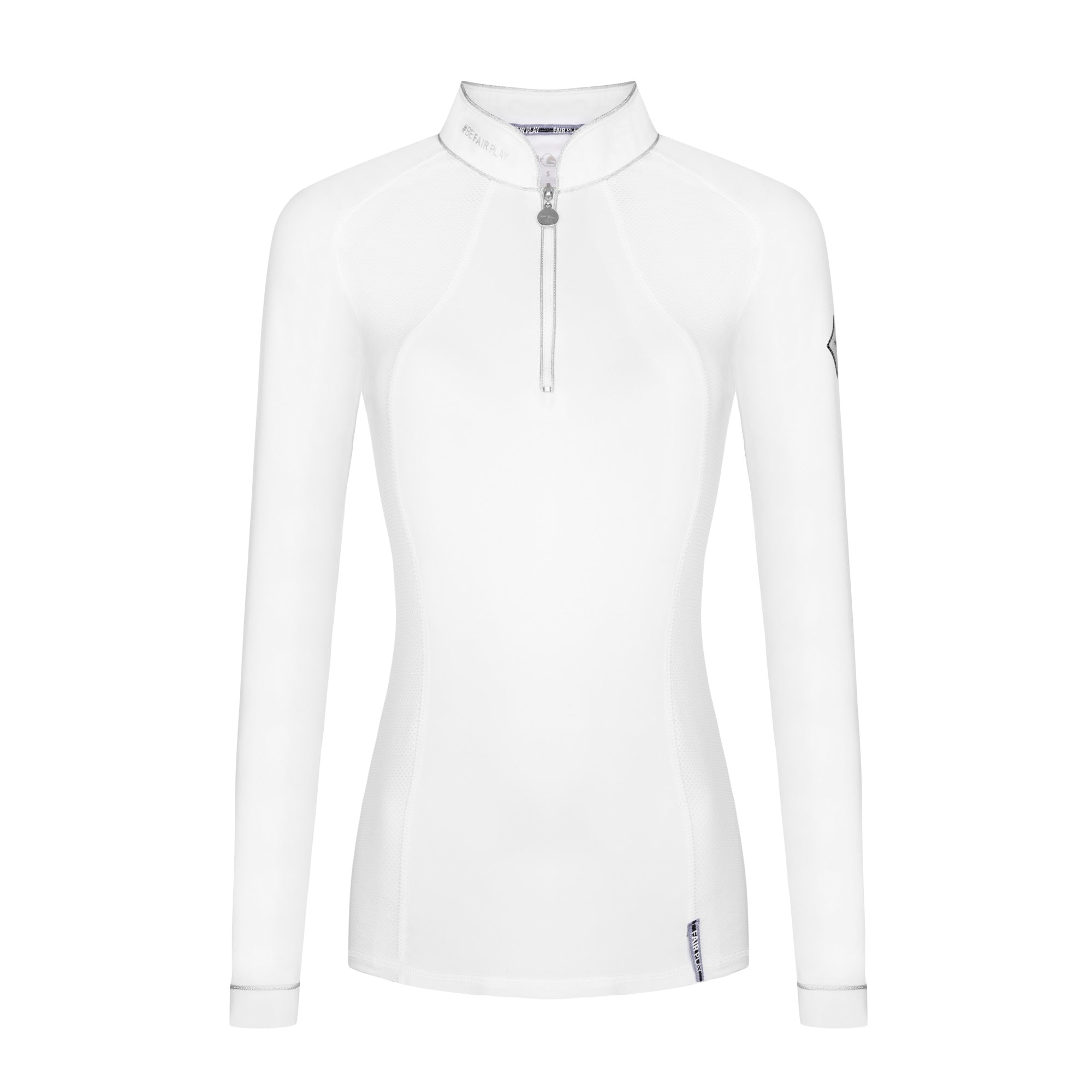 Fair Play Competition Shirt Long-Sleeve JOVITA, White