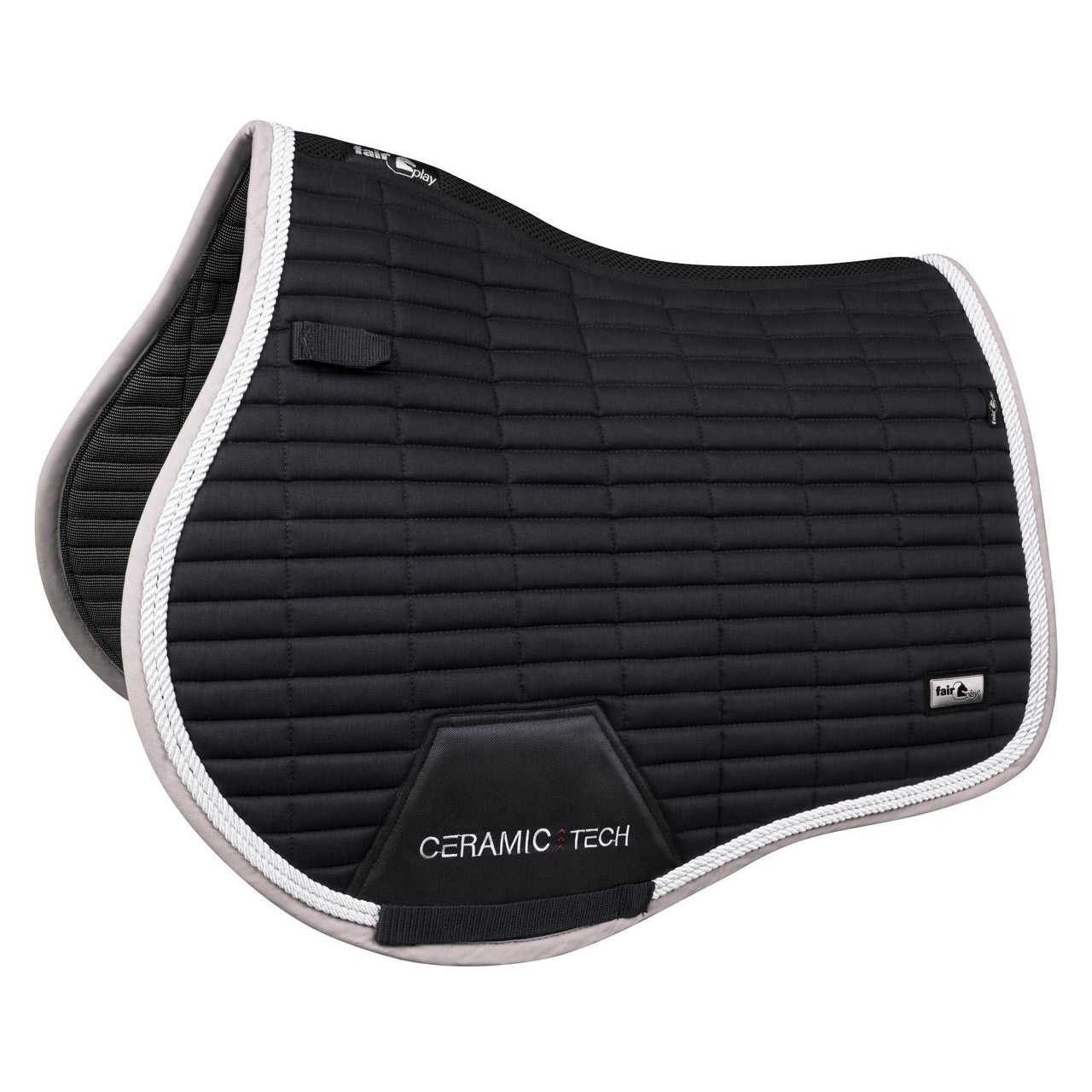 Fair Play Jump Saddle Pad QUARTZ CERAMIC, Black