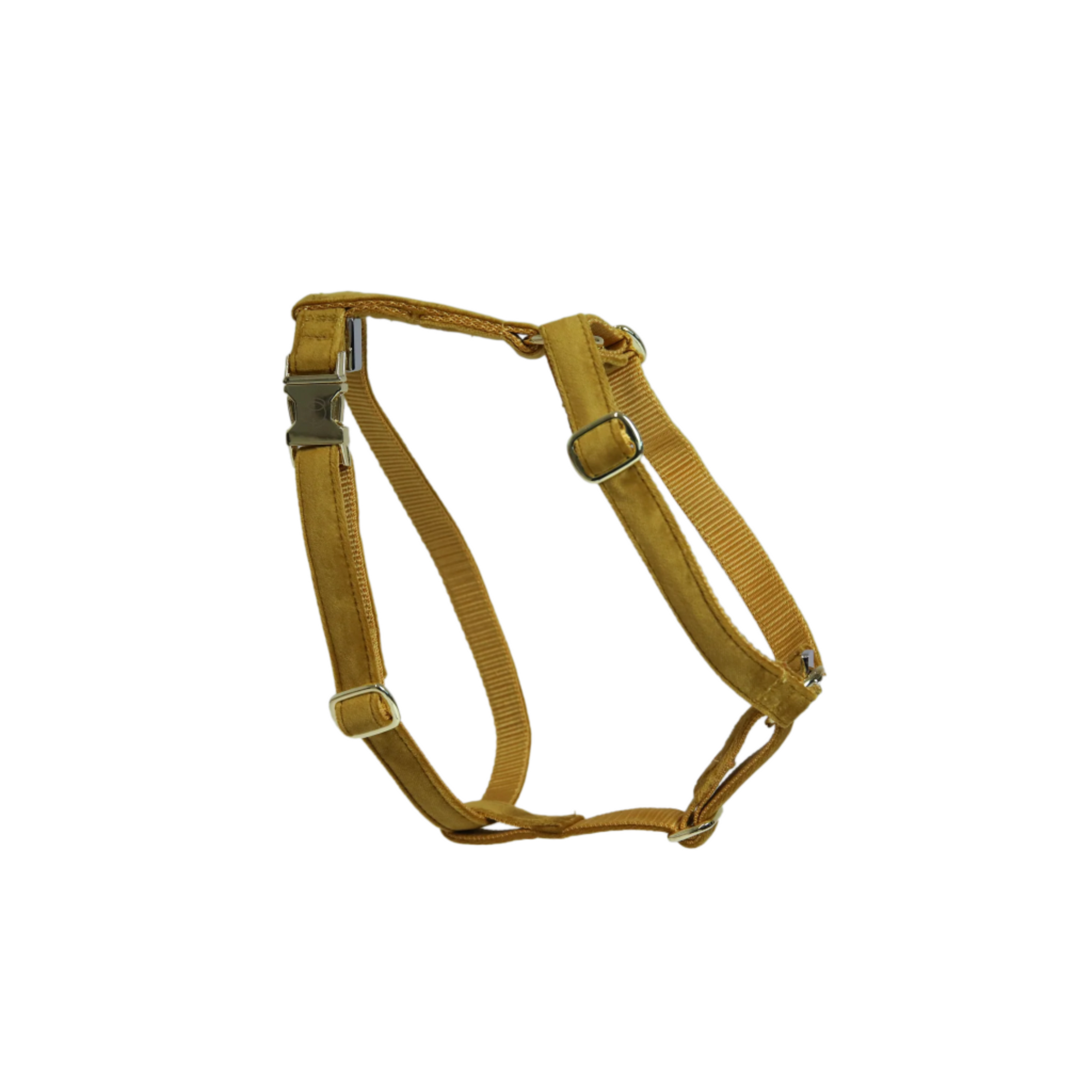 Kentucky Dog Harness Loop Velvet, Mustard