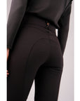 Montar Molly Yati Rosegold High Rise, Full Grip Breeches, Black