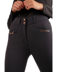 Montar Molly Yati Rosegold High Rise, Full Grip Breeches, Navy