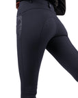 Montar Femke Yati Normalwaist, Mid Rise Crystal Lians Full Grip Breech, Navy