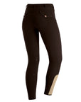 Schockemohle Eleonore Ladies' Knee Grip, Mid Rise Breeches, Dark Brown