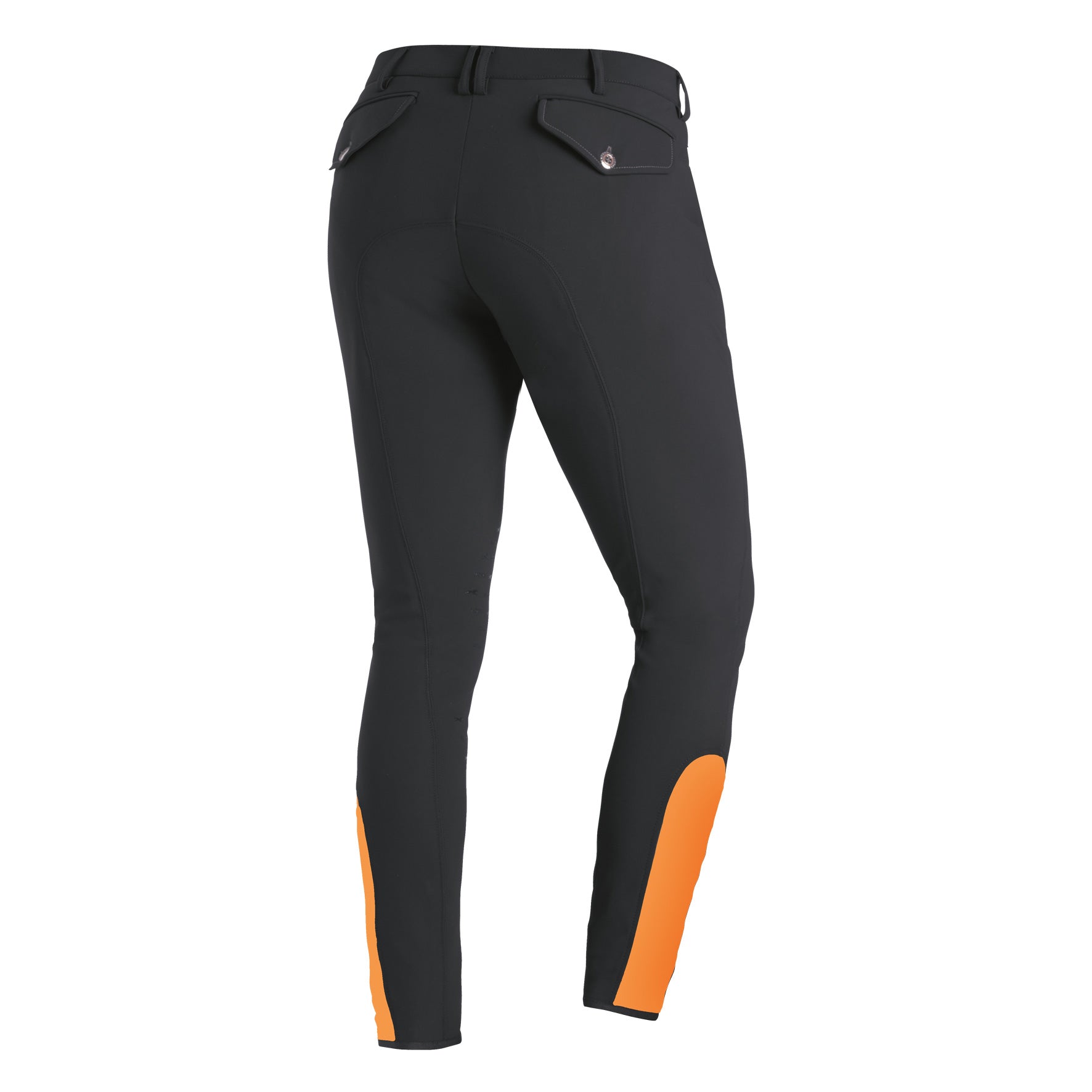 Schockemohle Phoenix Men's Breeches, Grey/Orange
